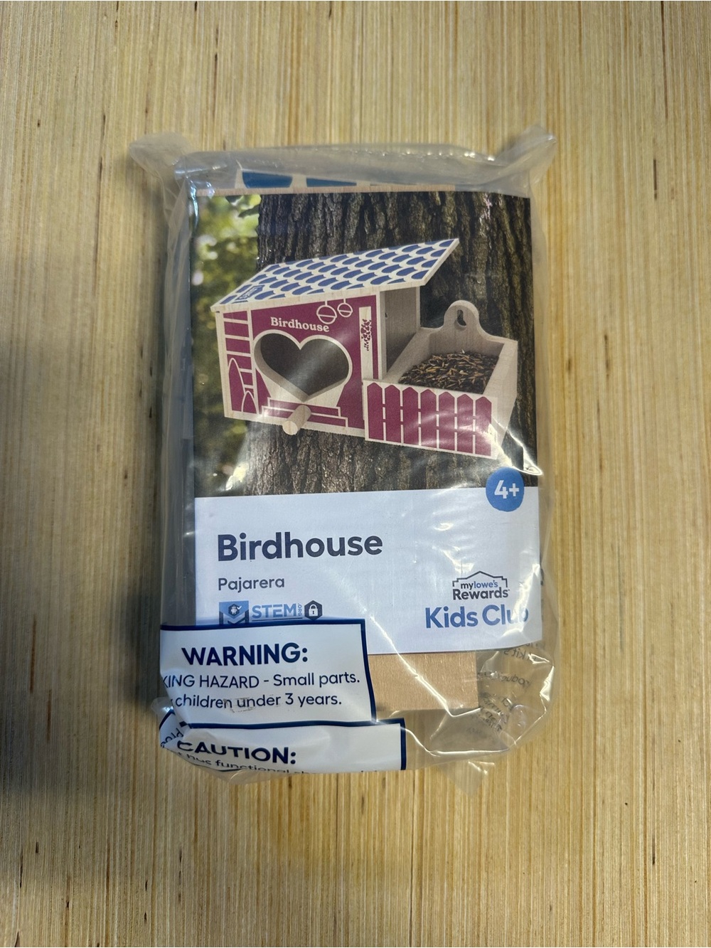 Kids Club Birdhouse Building Set - Pink & Blue
